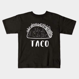 Cute Taco & Taquito Mom Dad Kids T-Shirt